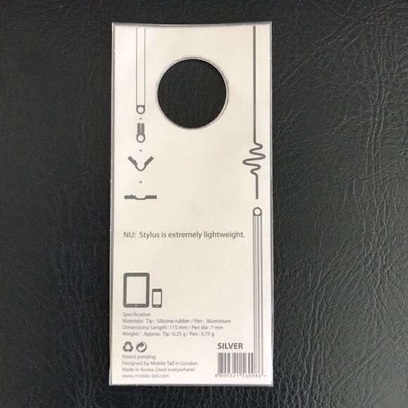 Silver Mobi.D™️ lightweight Stylus - Picture 2 of 5